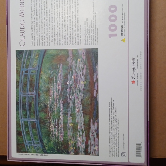 🧩 The Japanese Footbridge 1000 piece puzzle - Picture 2 of 5